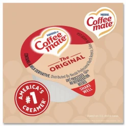 Nestlé Coffee-mate Liquid Creamer, Original Flavor, 0.38 Oz Single Serve, 360/Pack