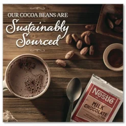Nestlé Hot Cocoa Mix, Milk Chocolate, 0.71 oz Packet, 60 Packets/Box