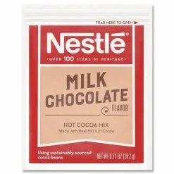 Nestlé Hot Cocoa Mix, Milk Chocolate, 0.71 oz Packet, 60 Packets/Box