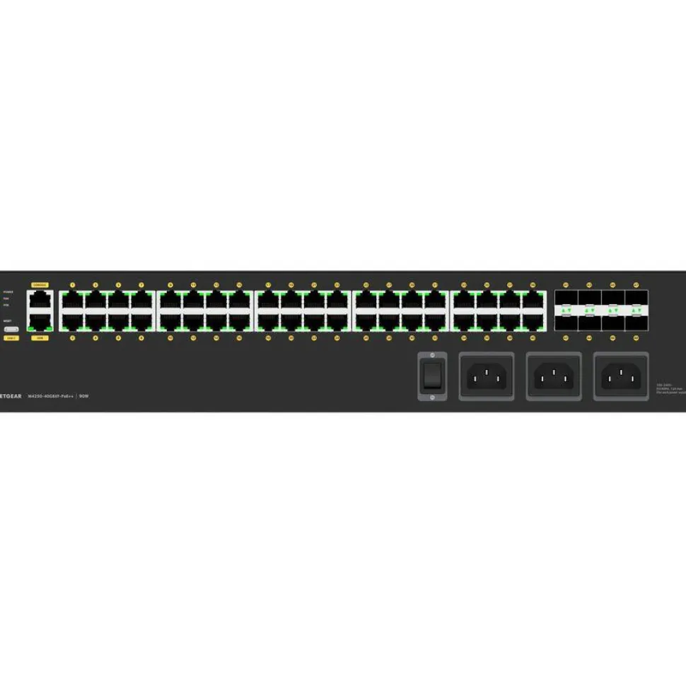 Netgear M4250-40G8XF-PoE++ AV Line Managed Switch