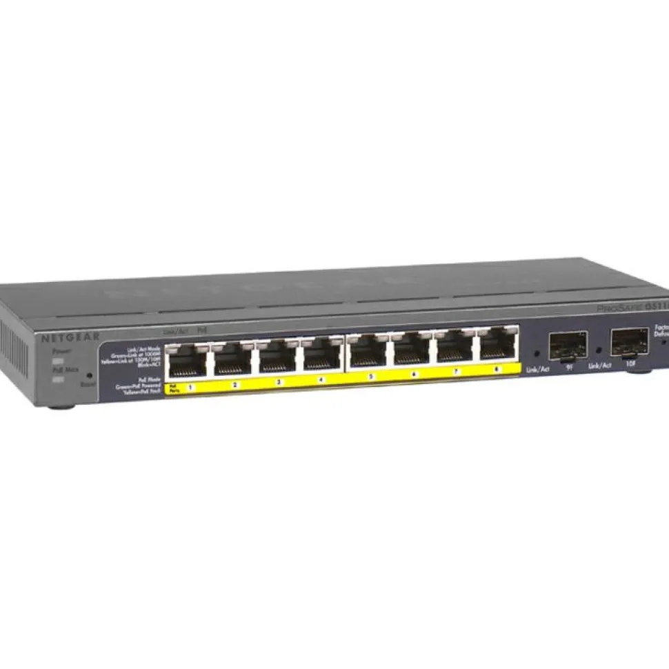 Netgear ProSafe GS110TP Ethernet Switch