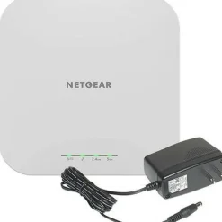 Netgear WAX610 Dual Band Wi-Fi 6 IEEE 802.11 a/b/g/n/ac/ax/i 1.80 Gbit/s Wireless Access Point - Indoor