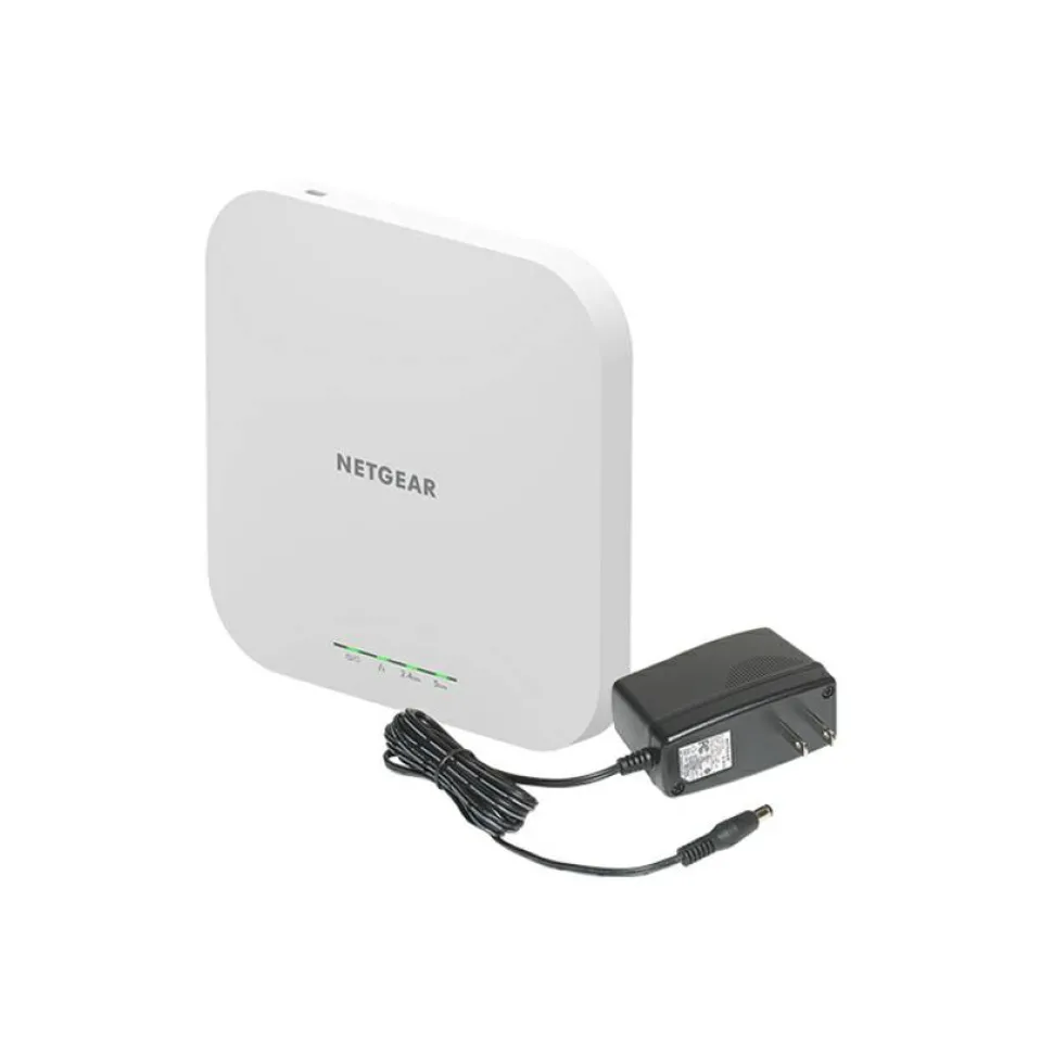 Netgear WAX610 Dual Band Wi-Fi 6 IEEE 802.11 a/b/g/n/ac/ax/i 1.80 Gbit/s Wireless Access Point - Indoor
