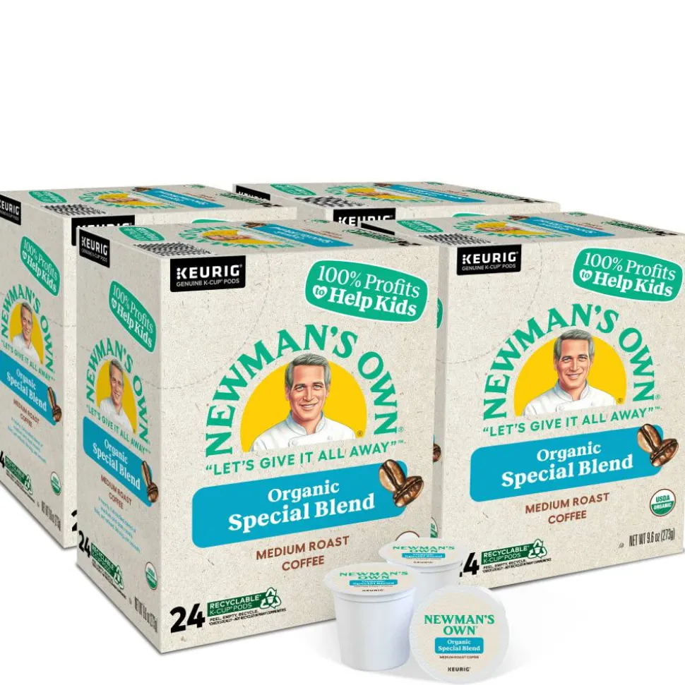 Newman's Own Organics Special Blend Coffee K-Cups, 96/Carton