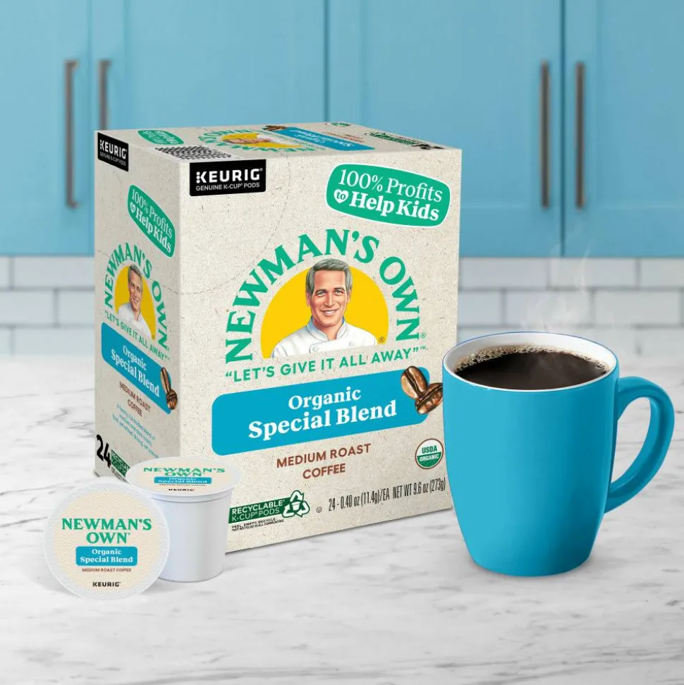 Newman's Own Organics Special Blend Coffee K-Cups, 96/Carton