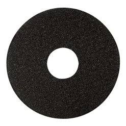 Niagara 7400N Stripping Floor Pad, High-Performance, 17" Diameter, Black, Pack Of 5