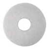 Niagara Polishing Floor Pads, 4100N, 13", White, Pack Of 5