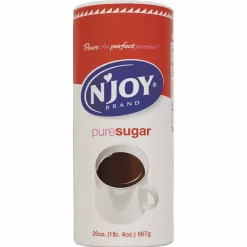 N'Joy Pure Sugar Cane, 20 oz Canister, 3/Pack