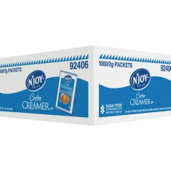 N'JOY Sugar Foods Nondairy Powdered Creamer, Box Of 1,000