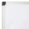 Non-Magnetic Melamine Dry-Erase Whiteboard, 24" x 36", Aluminum Frame With Silver Finish