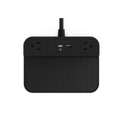 Nonstop Station P Hotel Charging Stations, Black, Case Of 12 Charging Stations