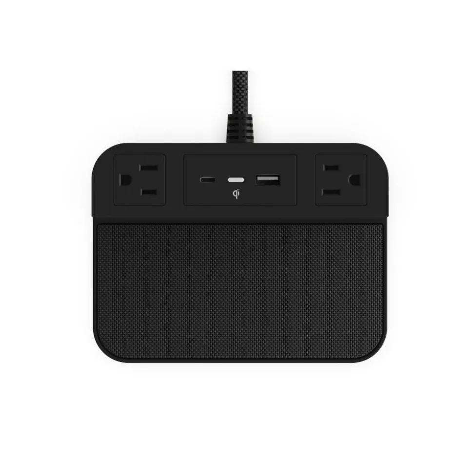 Nonstop Station P Hotel Charging Stations, Black, Case Of 12 Charging Stations