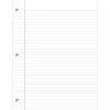 Notebook Filler Paper, College Ruled, 8" x 10 1/2", White, Pack Of 500 Sheets
