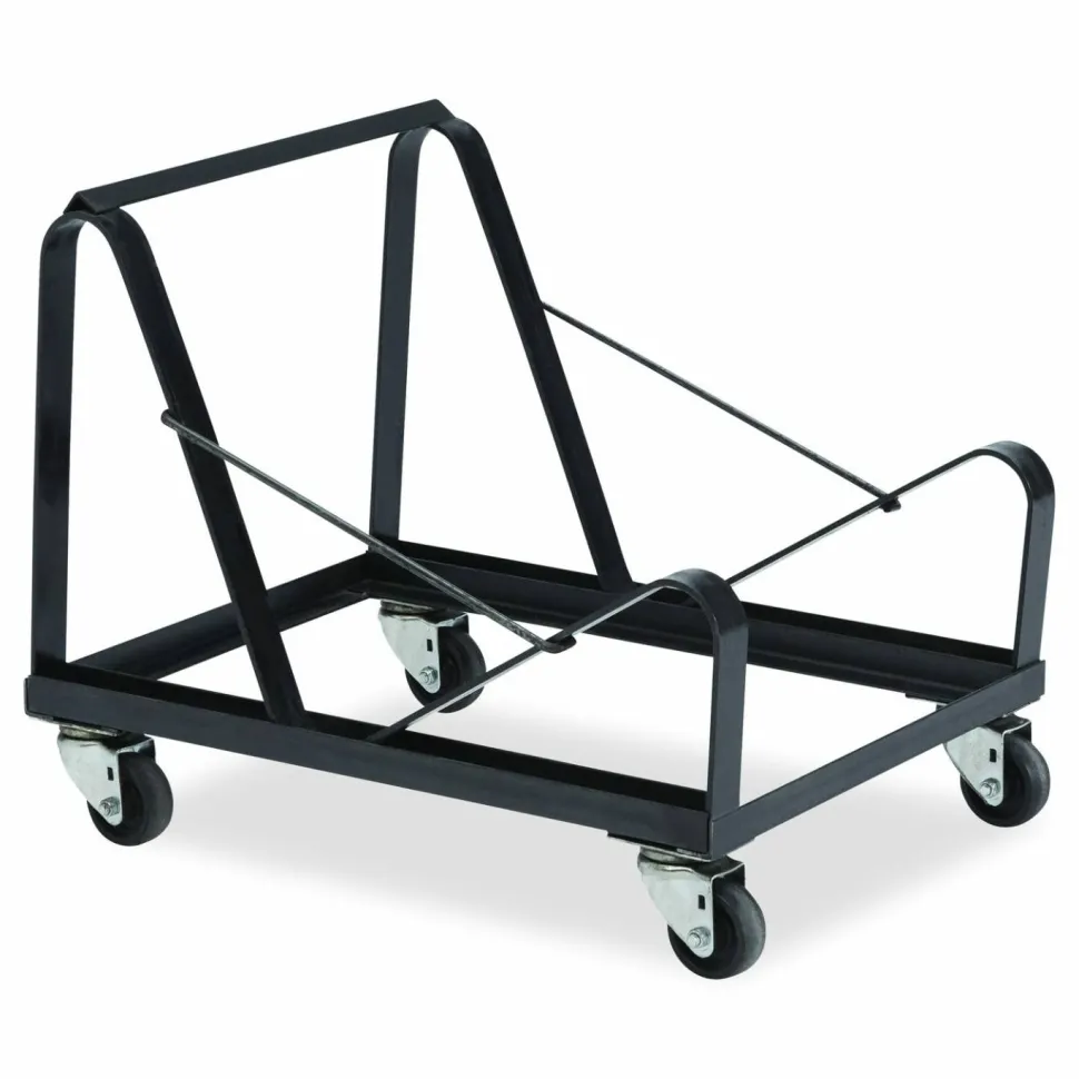 NPS Dolly For 8600 Series Chairs, 1,100 lb Capacity, 21" x 21" x 26", Black