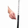NPS 6400 Series Height Adjustable HD Vinyl Padded Steel Stool, Supports 500 lb, 30.5" to 38.5" Seat Height, Black Seat/Base