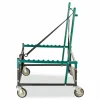 NPS Table Assist Dolly, 1,000 lb Capacity, 38 x 30 x 44.5, Black/Green