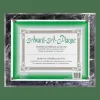Nu-Dell Award-A-Plaque, 13" x 10 1/2", Black Marble