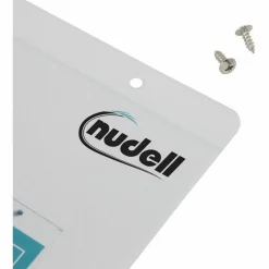NuDell Clear Plastic Horizontal-Orientation Wall Sign Holder with Mounting Screws, Quick-Change Insert System, 11 x 8.5 Insert