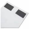 Nu-Dell Cubicle Sign Holder, 8.5"W x 11"H, Rectangular Shape, Hook & Loop Fastener Closure, Acrylic, Clear