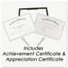 NuDell Economy Framed Achievement/Appreciation Awards, 11 x 8.5, Horiztontal Orientation, White with Black Border