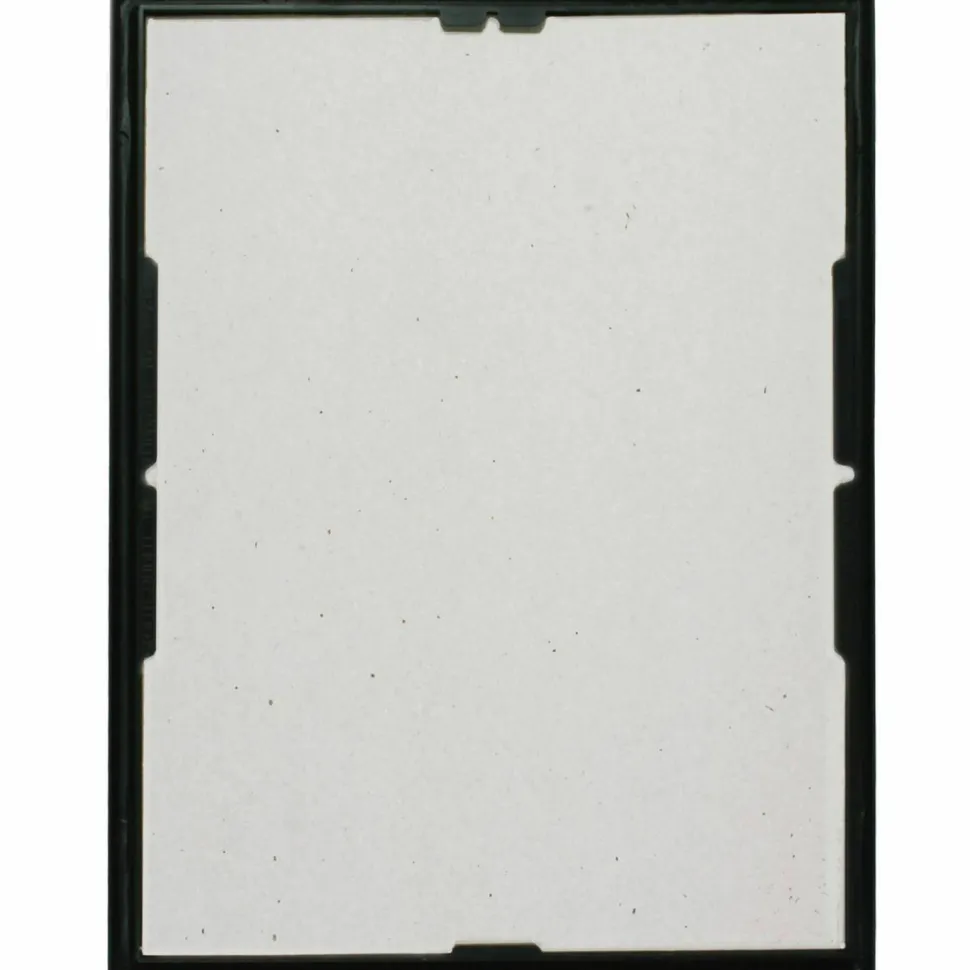 NuDell EZ Mount Document Frame with Trim Accent and Plastic Face, Plastic, 8.5 x 11 Insert, Black/Gold