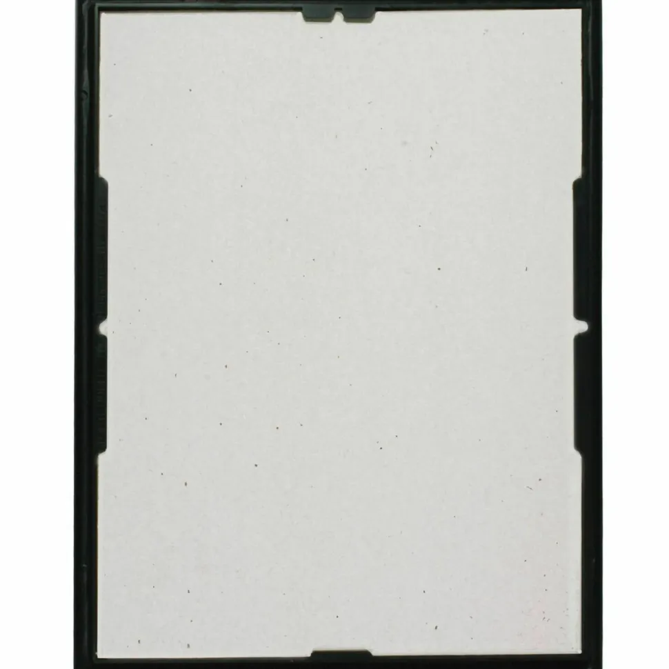 Nu-Dell EZ Mount Plastic Wall Frame - Holds 8" x 10" Insert - Wall Mountable - 1 Each - Plastic - Black, Black