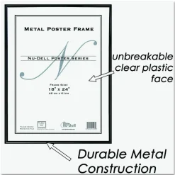 Nu-Dell Metal Poster Frame, 18
