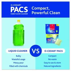 O-Cedar Cleaning PACS, Crisp Citrus Scent, 10/Pack