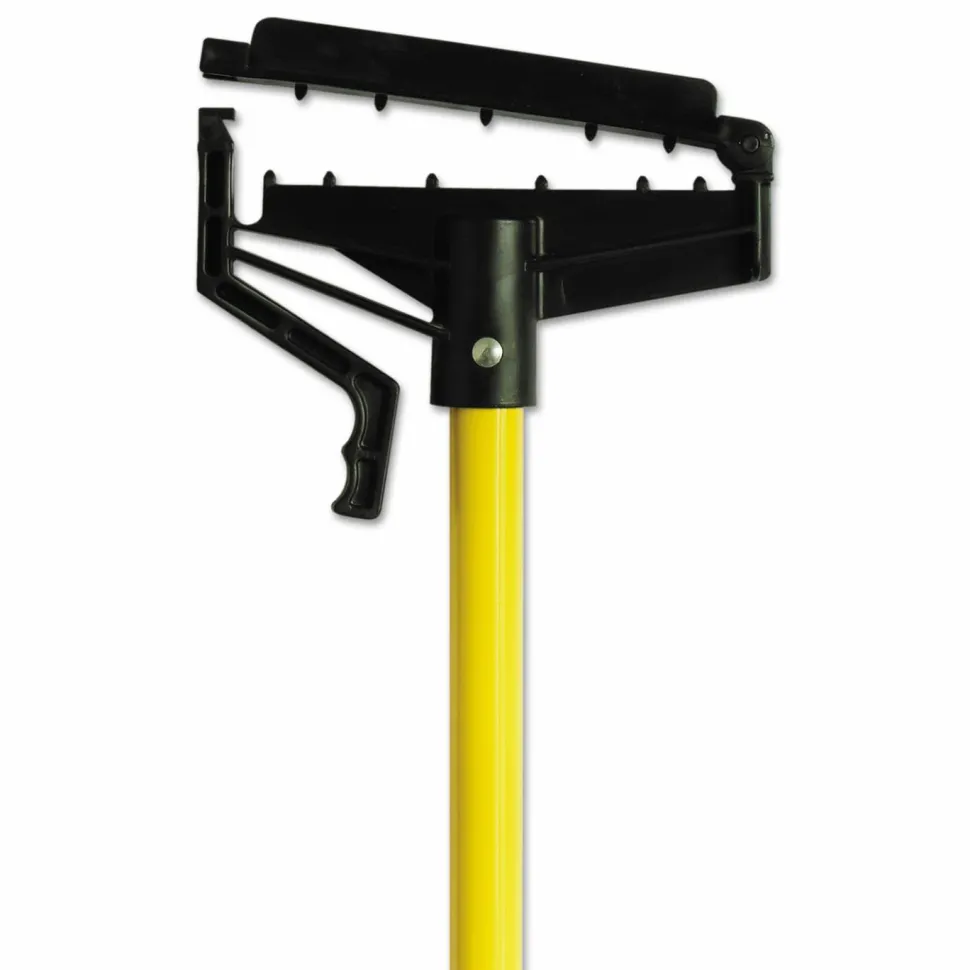 O-Cedar Commercial Quick-Change Mop Handle, 60", Yellow, 6/Carton