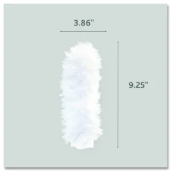 O-Cedar Flex and Catch Duster Heavy-Duty Refills, Polyester, White, 10/Pack