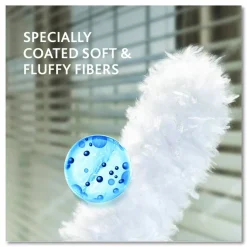 O-Cedar Flex and Catch Heavy-Duty Dusting Kit, 1 Duster Wand and 3 Refills, 6/Carton