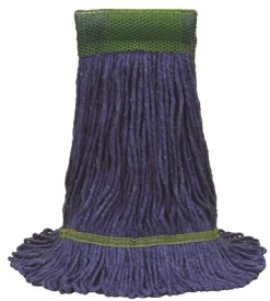 O-Cedar MaxiClean Loop-End Mops: Large, Blue - 12 per pack