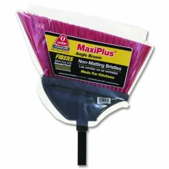 O-Cedar MaxiPlus Professional Angle Broom - Unflagged Bristles - 4 per pack