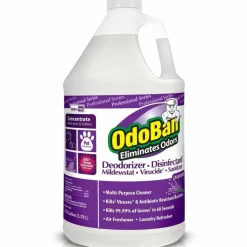 OdoBan Multi-Purpose Deodorizer & Disinfectant Concentrate, Lavender Scent, 128 Oz Bottle