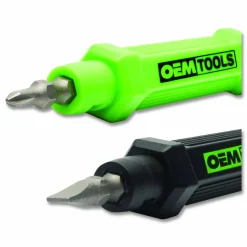 OEMTOOLS 6-Way Pen-Style Screw/Nut Driver, Phillips/Slotted Bits, Metric Sockets, 5.38