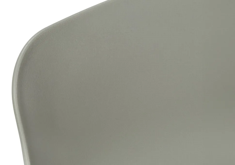 Office Chair, Adjustable Height, Swivel, Ergonomic, Computer Desk, Work, Juvenile, Grey Leather Look, Grey Metal, Contemporary, Modern