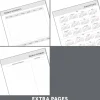 2026-2027 Office Depot Brand 14-Month Daily Academic Planner, 5" x 8", 30% Recycled, Black, July 2026 To August 2027, 2026 to 2027 Calendar