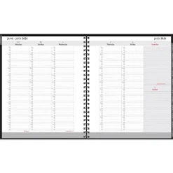 2026-2027 Office Depot Brand 14-Month Weekly/Monthly Academic Planner, Vertical Format, 8