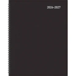 2026-2027 Office Depot Brand 14-Month Weekly/Monthly Academic Planner, Vertical Format, 8