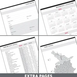 2026-2027 Office Depot Brand 14-Month Weekly/Monthly Academic Planner, Vertical Format, 8