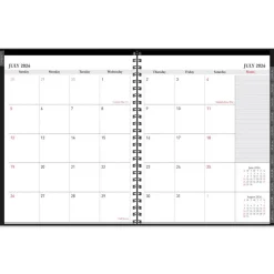 2026-2027 Office Depot Brand 14-Month Weekly/Monthly Academic Planner, Vertical Format, 7-1/2