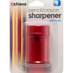 Officemate Double Barrel Pencil/Crayon Sharpener