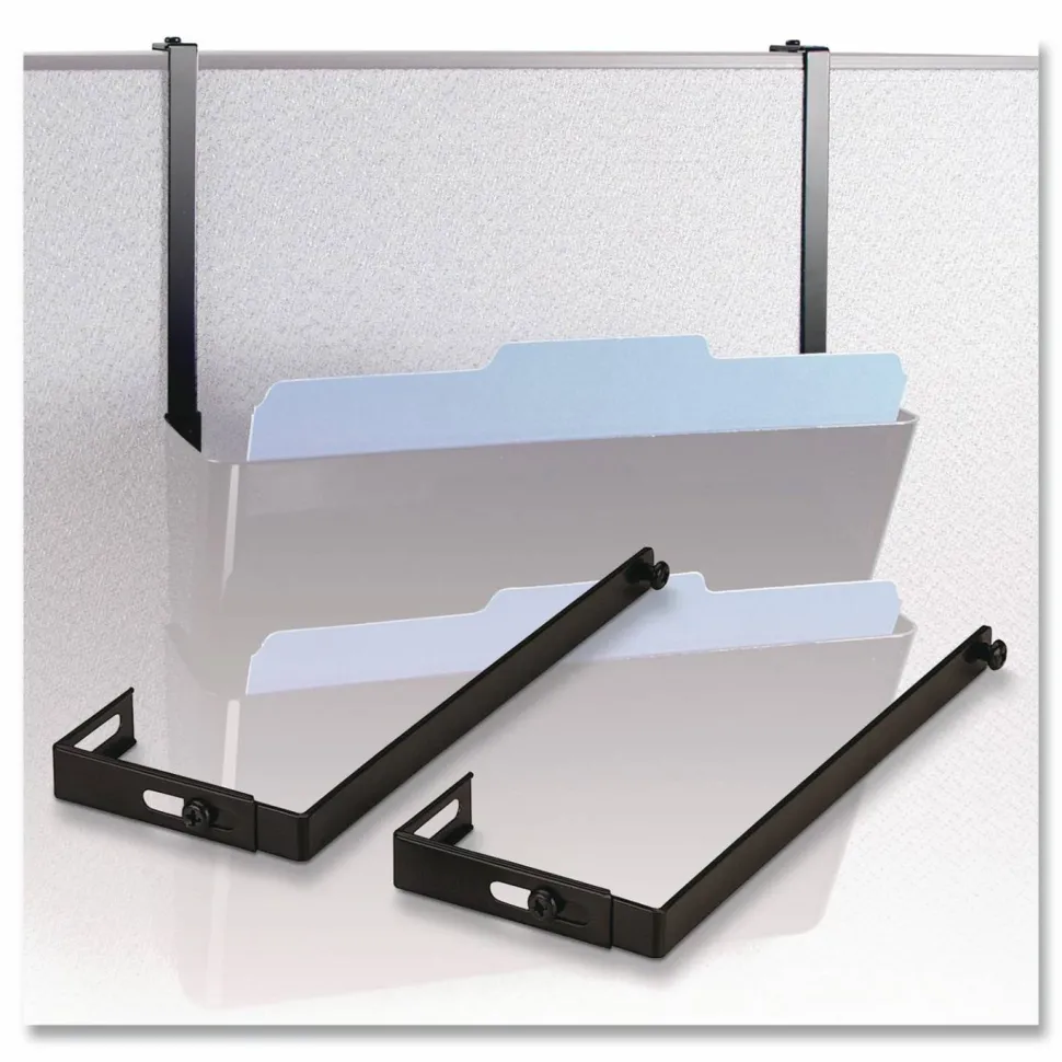 Officemate Adjustable Partition Hangers, Metal, 2PK