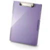 Officemate Clear View Clipboard Storage Box, 13-7/16” x 9-7/16”, Purple