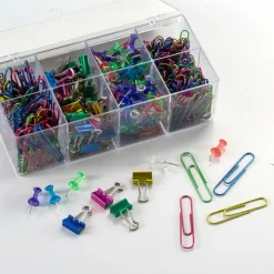 Officemate Clip Organizer Set, Assorted Colors
