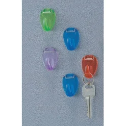 Officemate 30181 Cubicle Hooks, Assorted Colors, 5 Pack