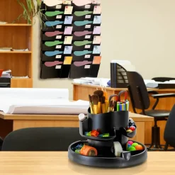 Officemate Grande Central Wall Filing System, 7 Pockets