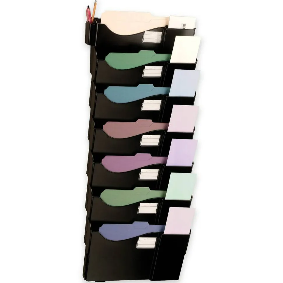 Officemate Grande Central Wall Filing System, 7 Pockets