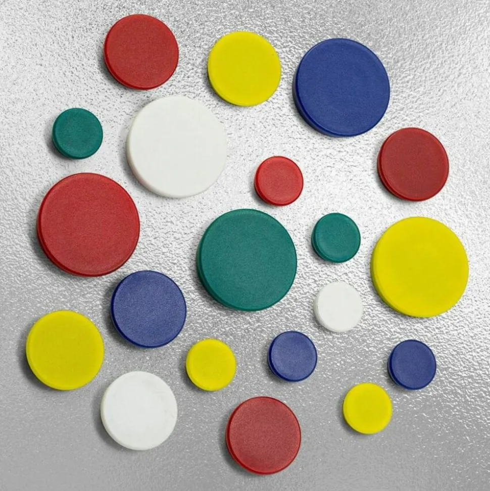 Officemate Heavy-Duty Assorted Magnets
