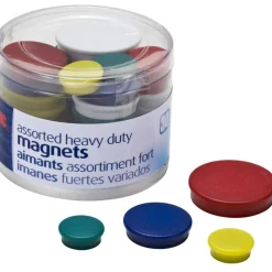 Officemate Heavy-Duty Assorted Magnets